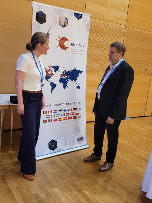 Dr. Erkki Raulo and Dr. Ulrike Busshoff