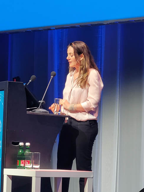 Dr. Rolls at the plenary lecture