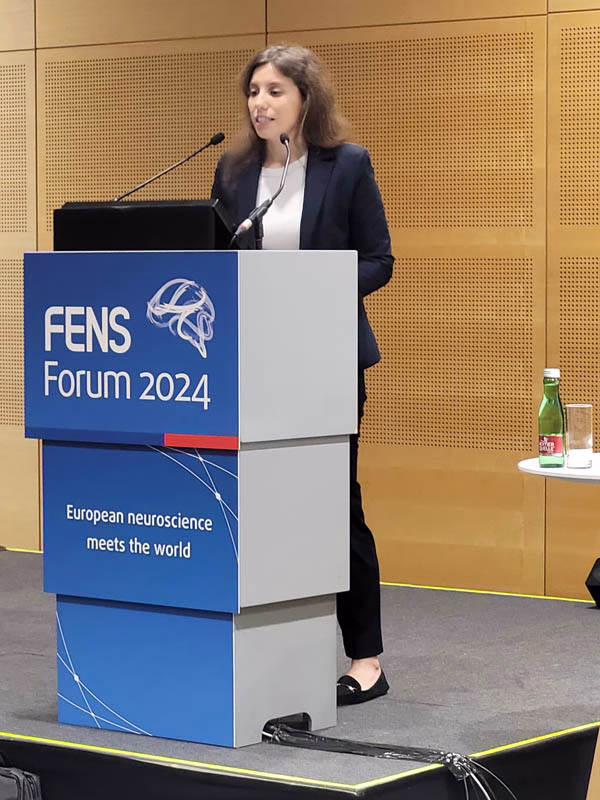 Awardee: Dr. Ana Dorrego-Rivas; EPNA 2023 Award ceremony