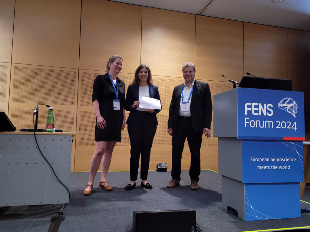 Awardee: Dr. Ana Dorrego-Rivas; EPNA 2023 Award ceremony