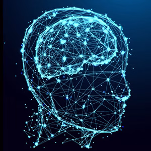 © Adobe Stock/pickup abstract head with glowing dots