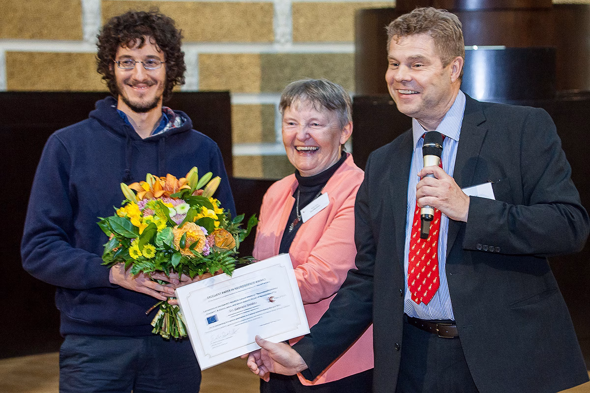EPNA Awardee 2016 Dr. Gabriele Deidda, Dr. Marlies Dorlöchter and Erkki Raulo